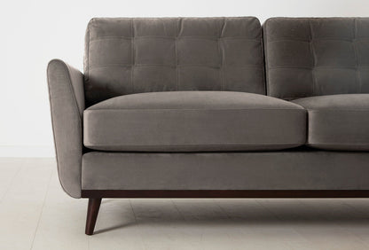 Model 10 2-Seater Sofa with Ottoman, Elephant
