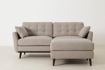 Model 10 2 seater right chaise Pumice image 01.jpg