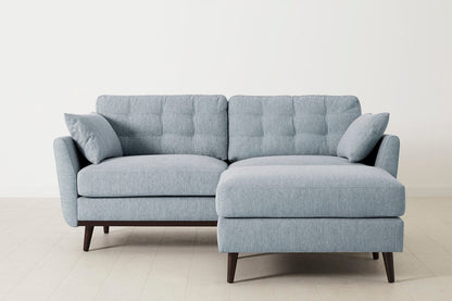 Model 10 2-Seater Sofa with Ottoman, Seaglass