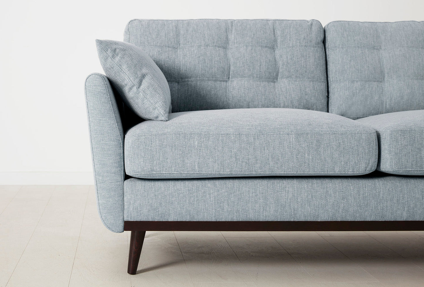 Model 10 2-Seater Sofa with Ottoman, Seaglass