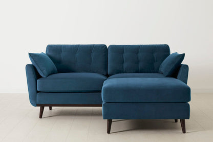 Model 10 2-Seater Sofa with Ottoman, Teal