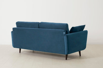 Model 10 2-Seater Sofa with Ottoman, Teal