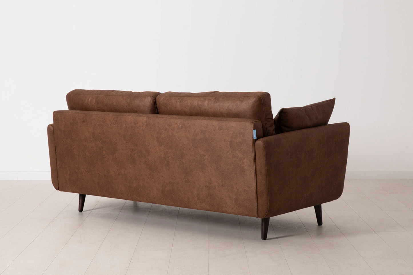 Model 10 2-Seater Sofa with Ottoman, Chestnut
