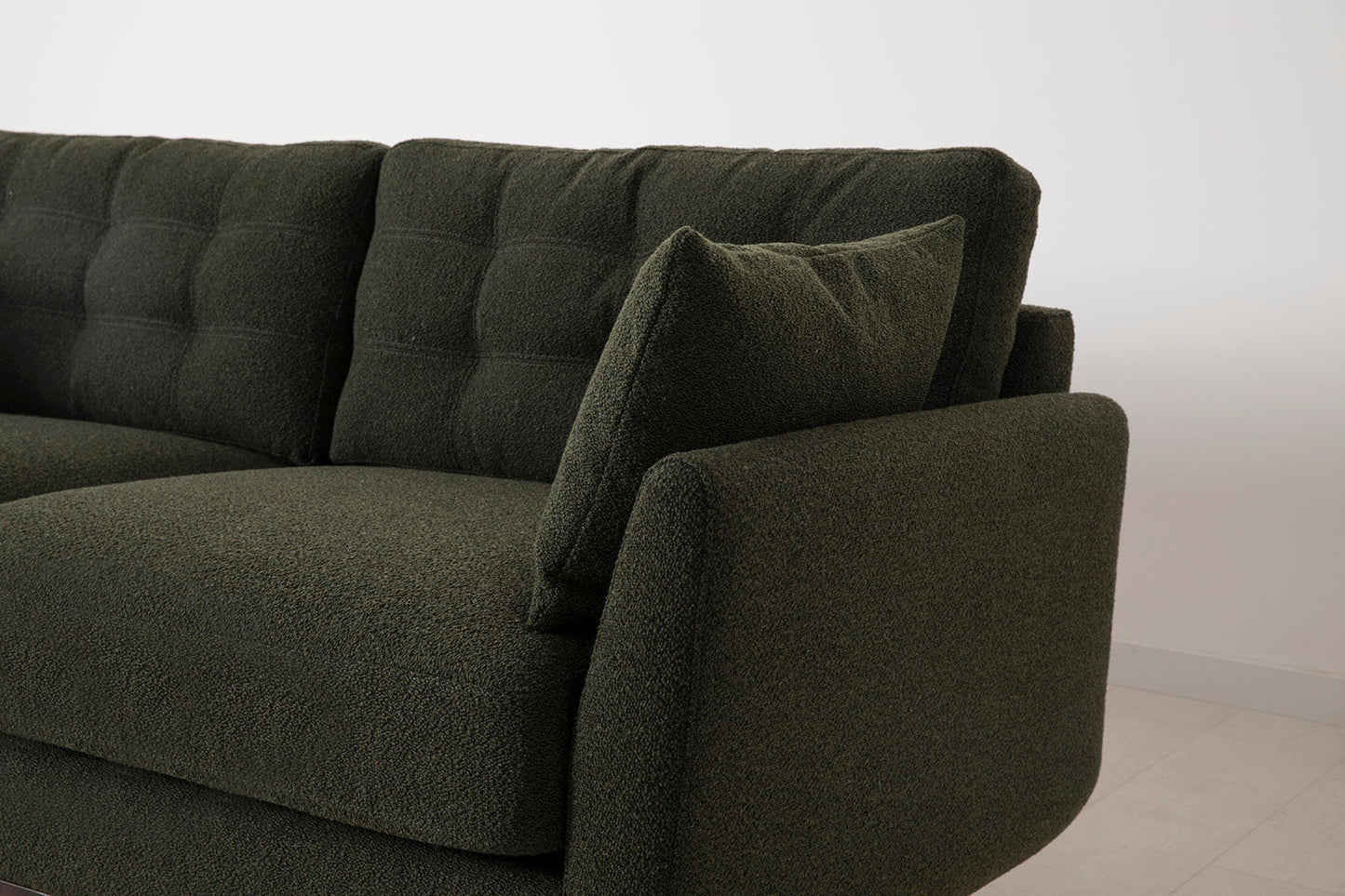 Model 10 2-Seater Sofa with Ottoman, Fern