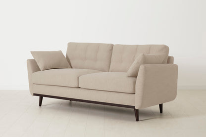 Model 10 2-Seater Sofa with Ottoman, Oatmeal