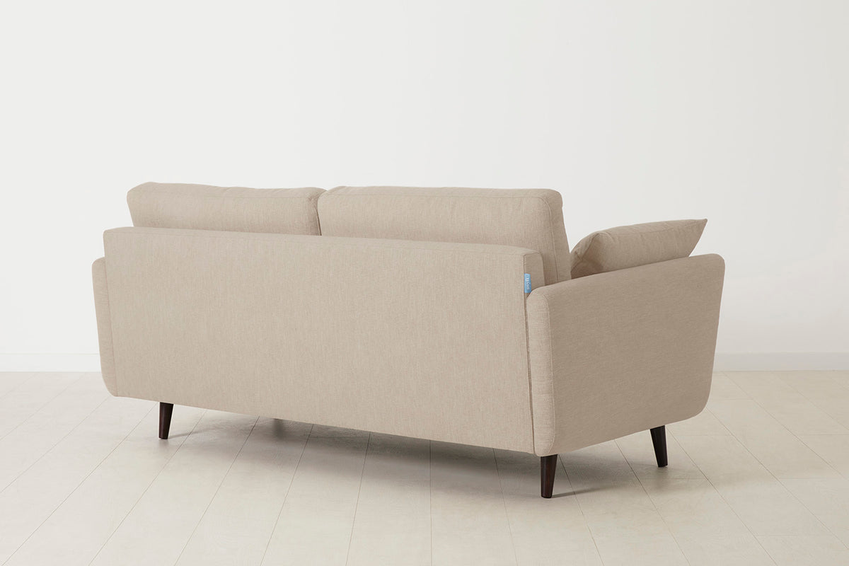 Model 10 2-Seater Sofa with Ottoman, Oatmeal