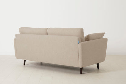 Model 10 2-Seater Sofa with Ottoman, Oatmeal