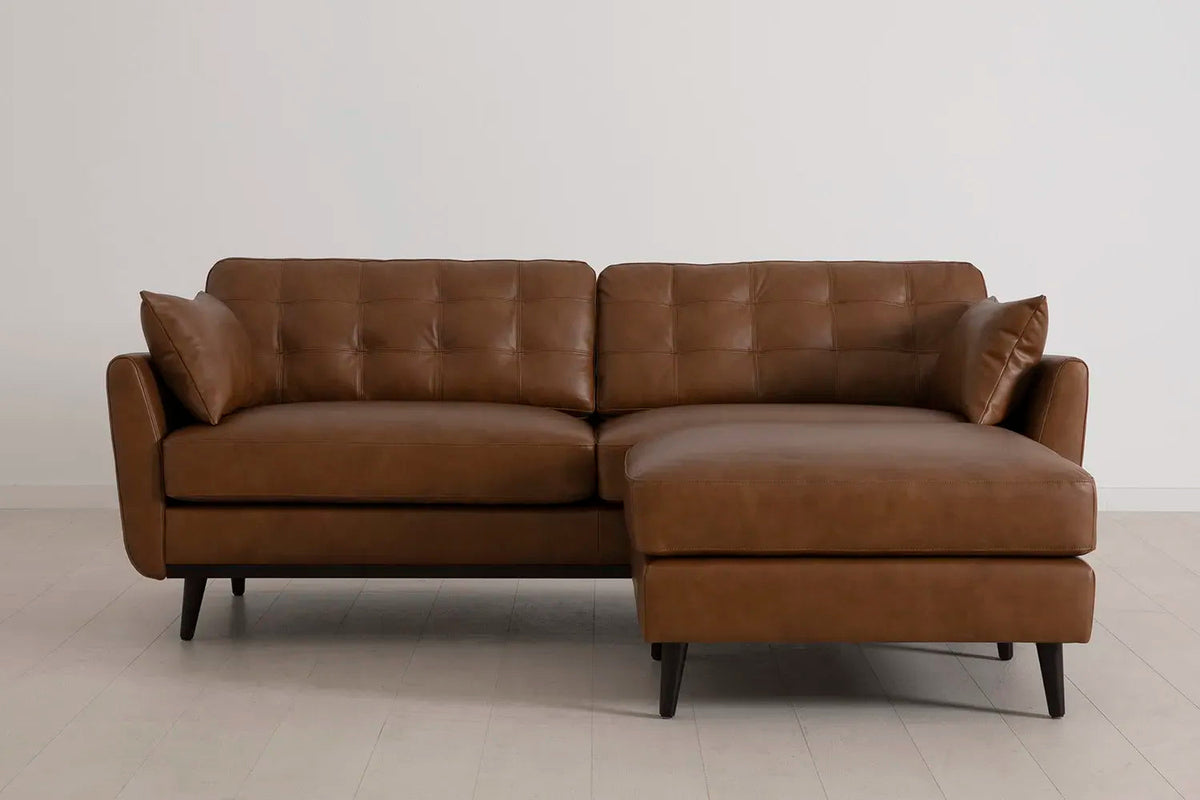 Model 10 3-Seater Sofa with Ottoman, Maple