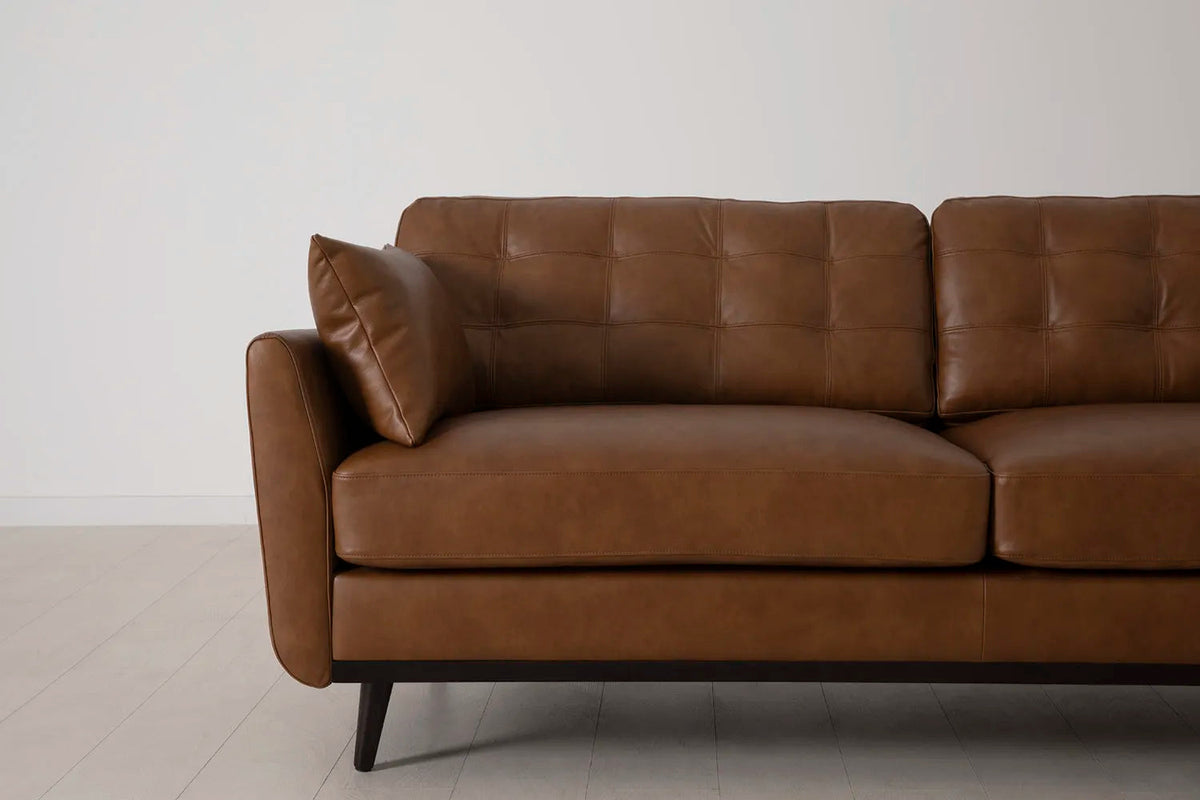 Model 10 3-Seater Sofa with Ottoman, Maple