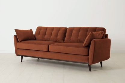 Model 10 3-Seater Sofa, Umber