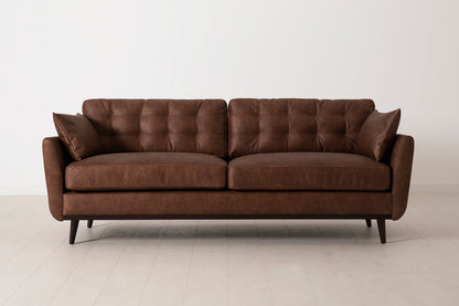 Model 10 3-Seater Sofa, Chestnut
