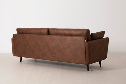Model 10 3-Seater Sofa, Chestnut