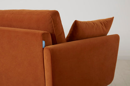Model 10 3-Seater Sofa with Ottoman, Bronze
