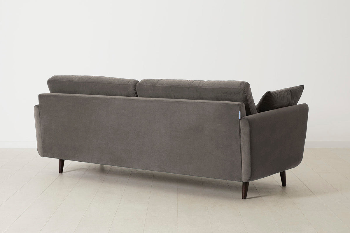 Model 10 3-Seater Sofa with Ottoman, Elephant