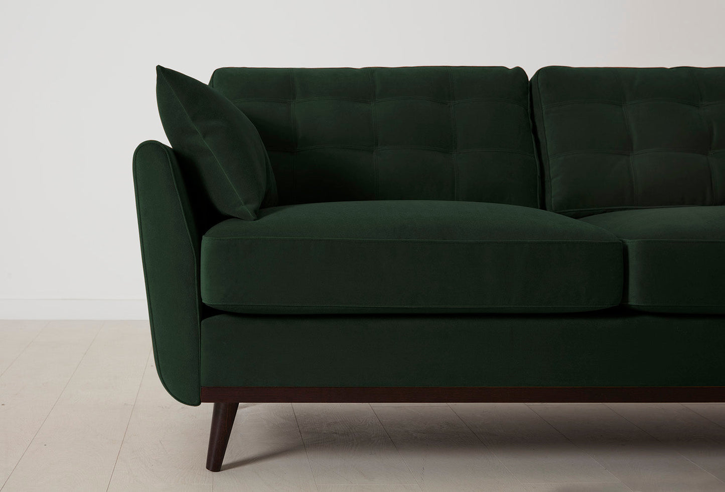 Model 10 3-Seater Sofa with Ottoman, Forest
