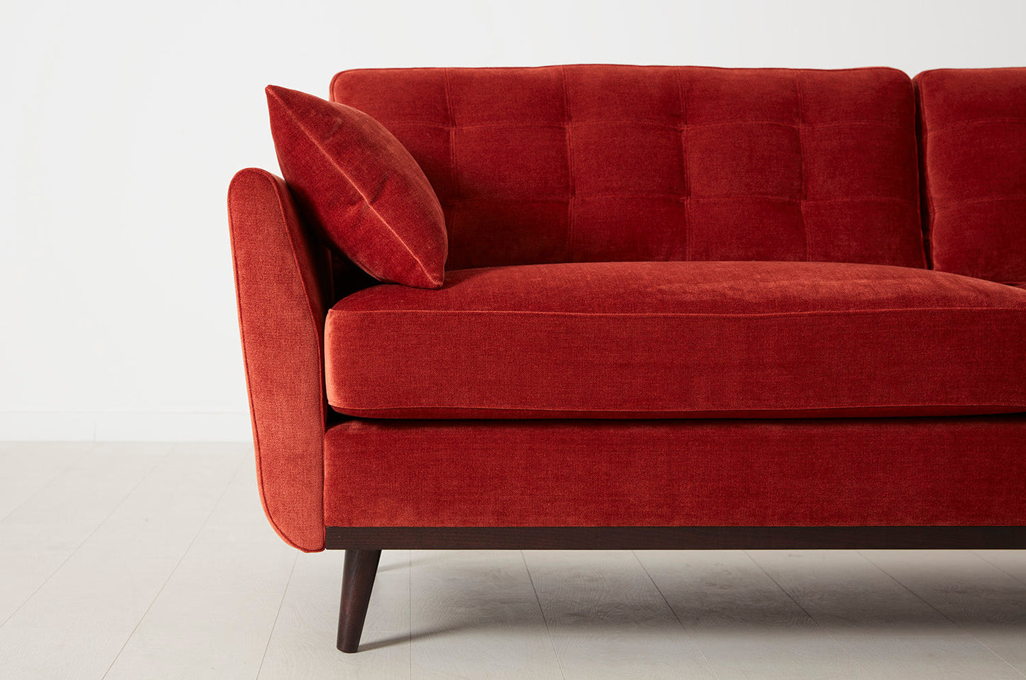 Model 10 3-Seater Sofa with Ottoman, Harissa