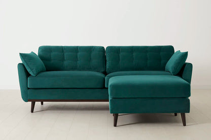 Model 10 3-Seater Sofa with Ottoman, Kingfisher