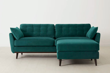 Model 10 3 seater right chaise Kingfisher image 01.webp