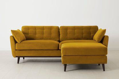 Model 10 3-Seater Sofa with Ottoman, Mustard