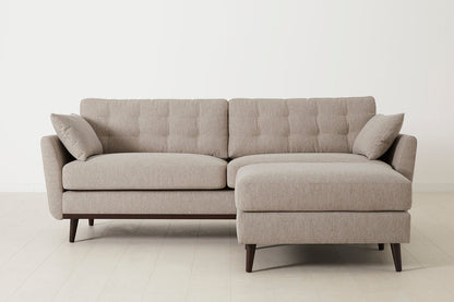 Model 10 3-Seater Sofa with Ottoman, Pumice