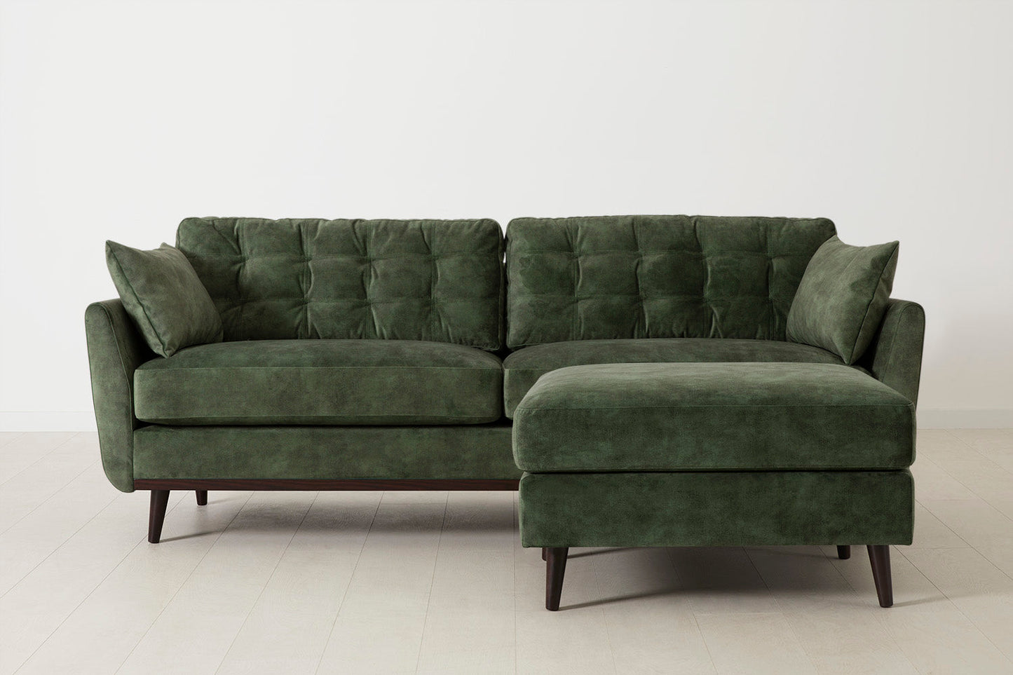 Model 10 3-Seater Sofa with Ottoman, Conifer