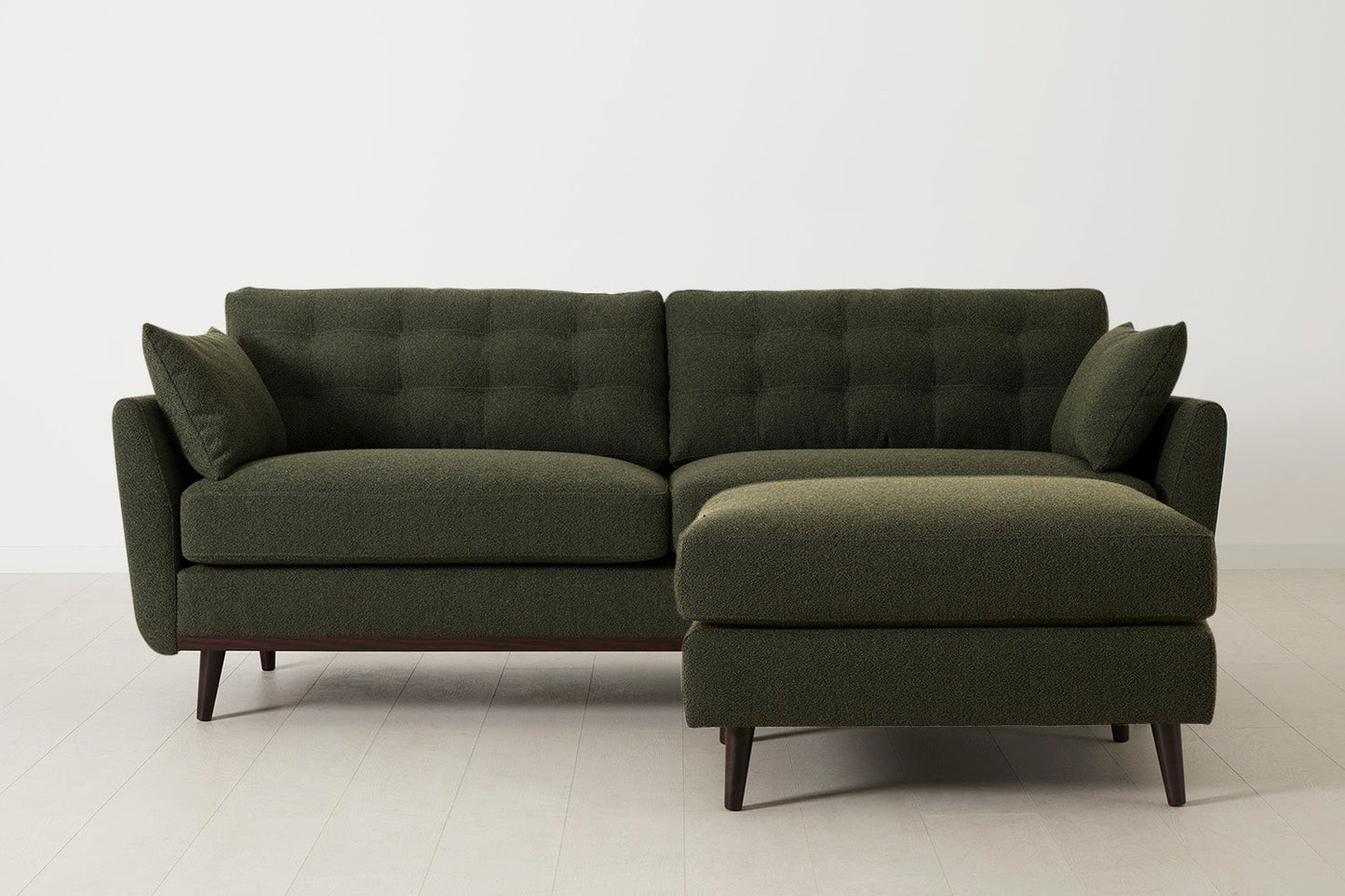 Model 10 3-Seater Sofa with Ottoman, Fern