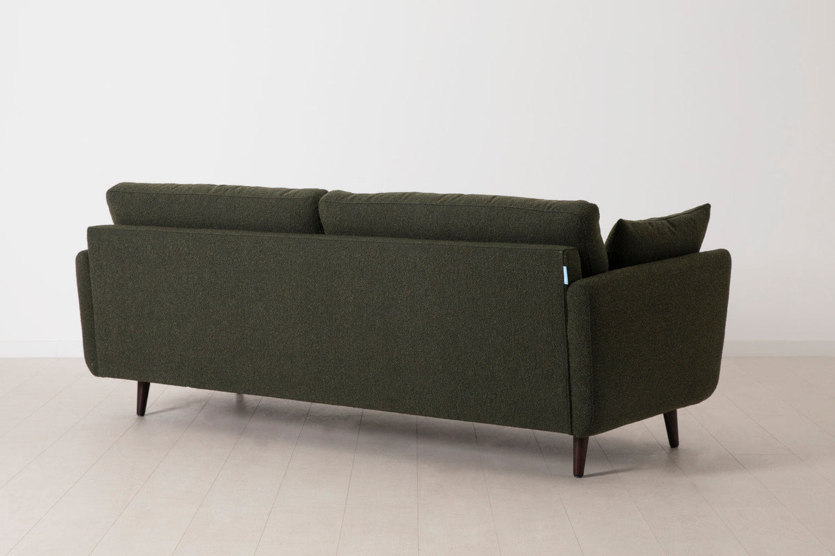 Model 10 3-Seater Sofa with Ottoman, Fern