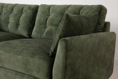 Model 10 3-Seater Sofa with Ottoman, Conifer