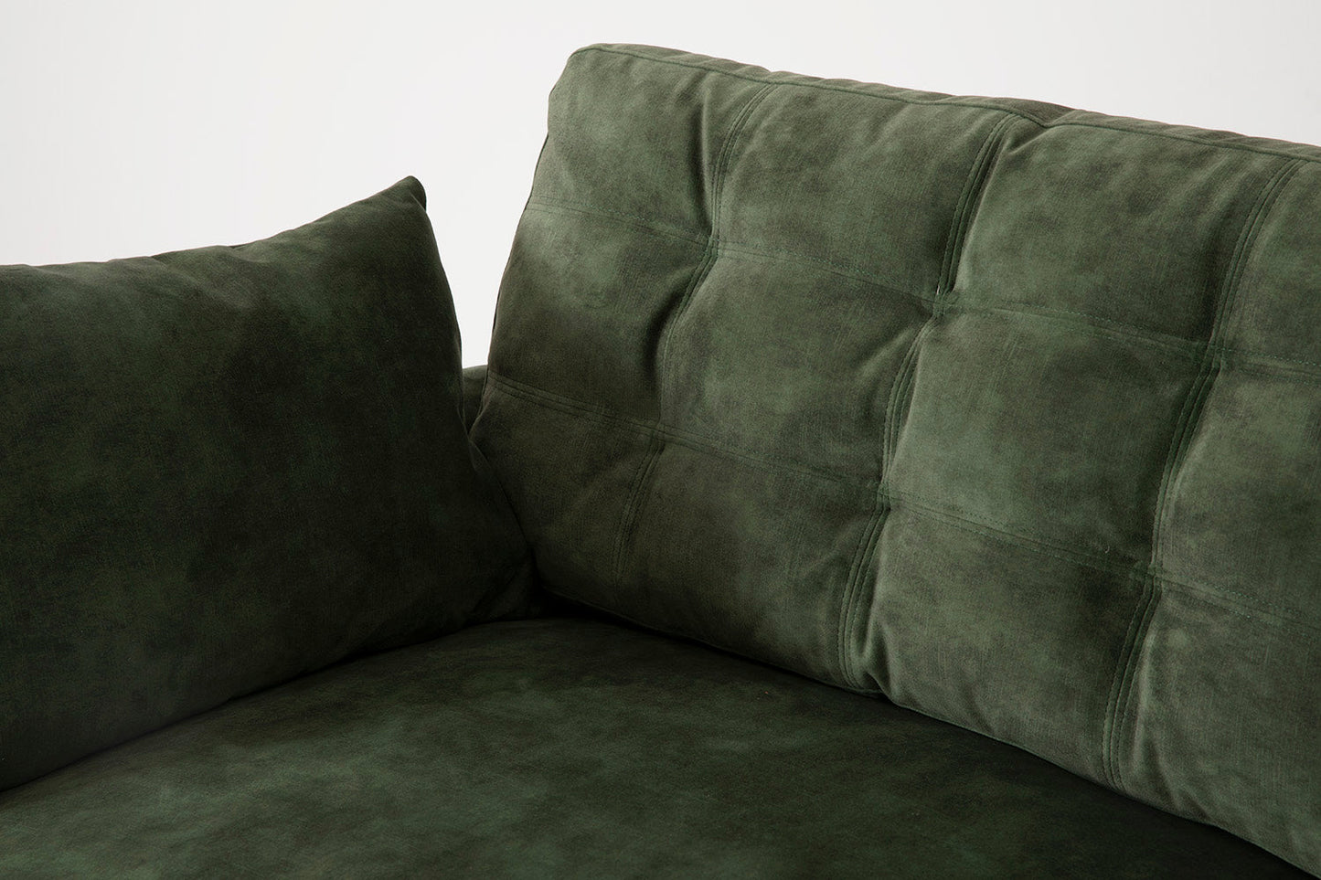 Model 10 3-Seater Sofa with Ottoman, Conifer