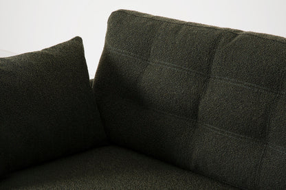 Model 10 3-Seater Sofa with Ottoman, Fern