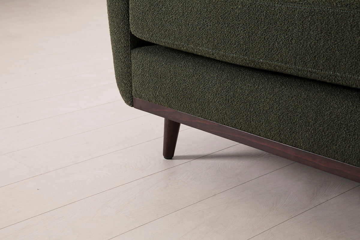 Model 10 3-Seater Sofa with Ottoman, Fern
