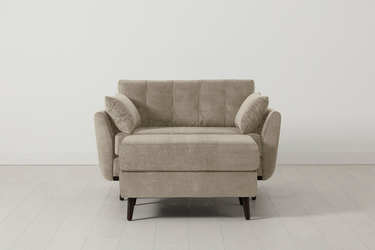 Model 10 Chaise Longue, Flax