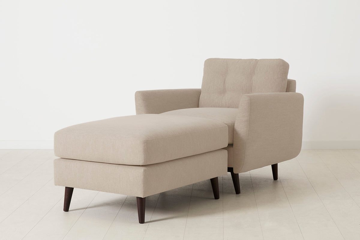 Model 10 Chaise Longue, Oatmeal