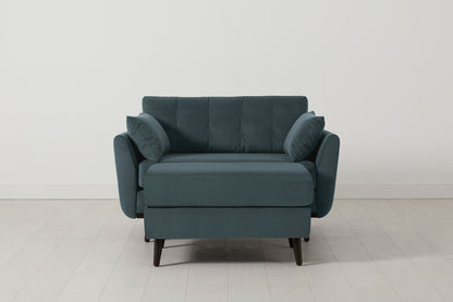 Model 10 Chaise Longue, Petrol