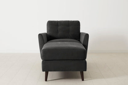 Model 10 Chaise Longue, Charcoal