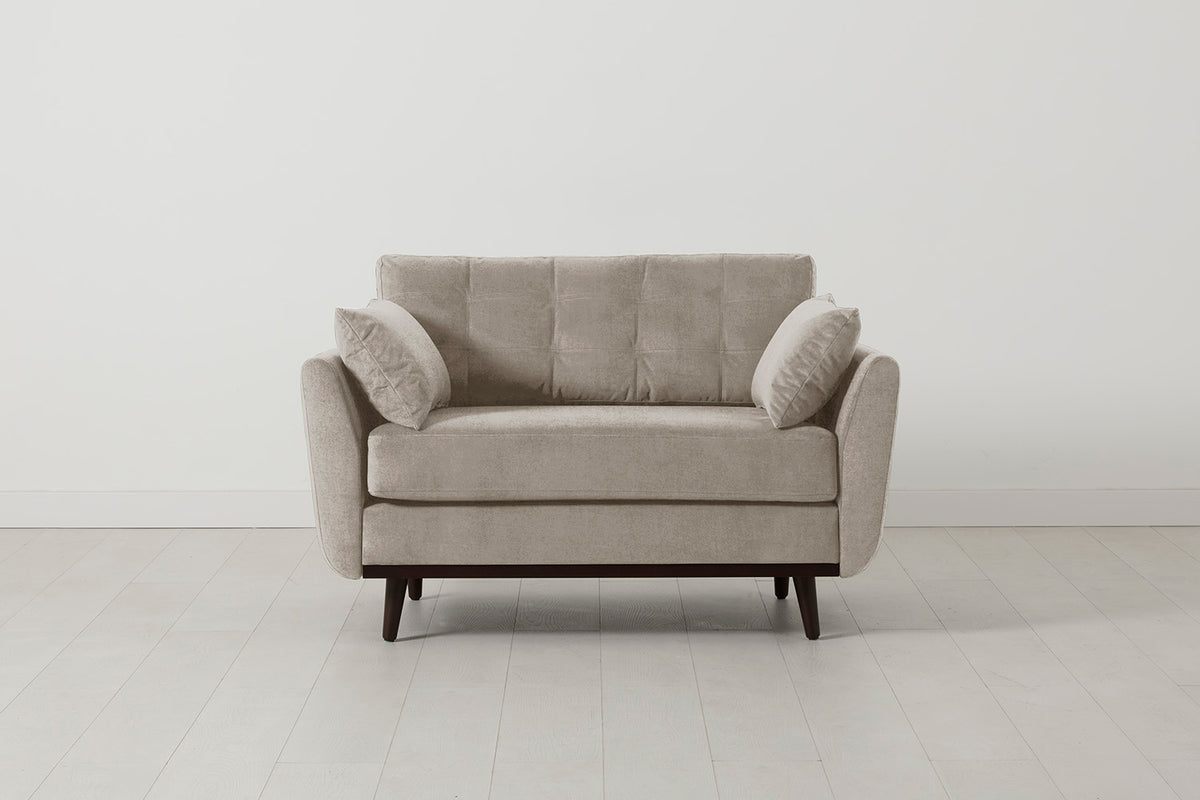 Model 10 Loveseat, Chalk