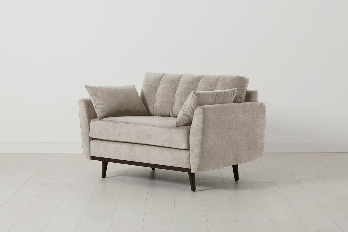 Model 10 Loveseat, Chalk