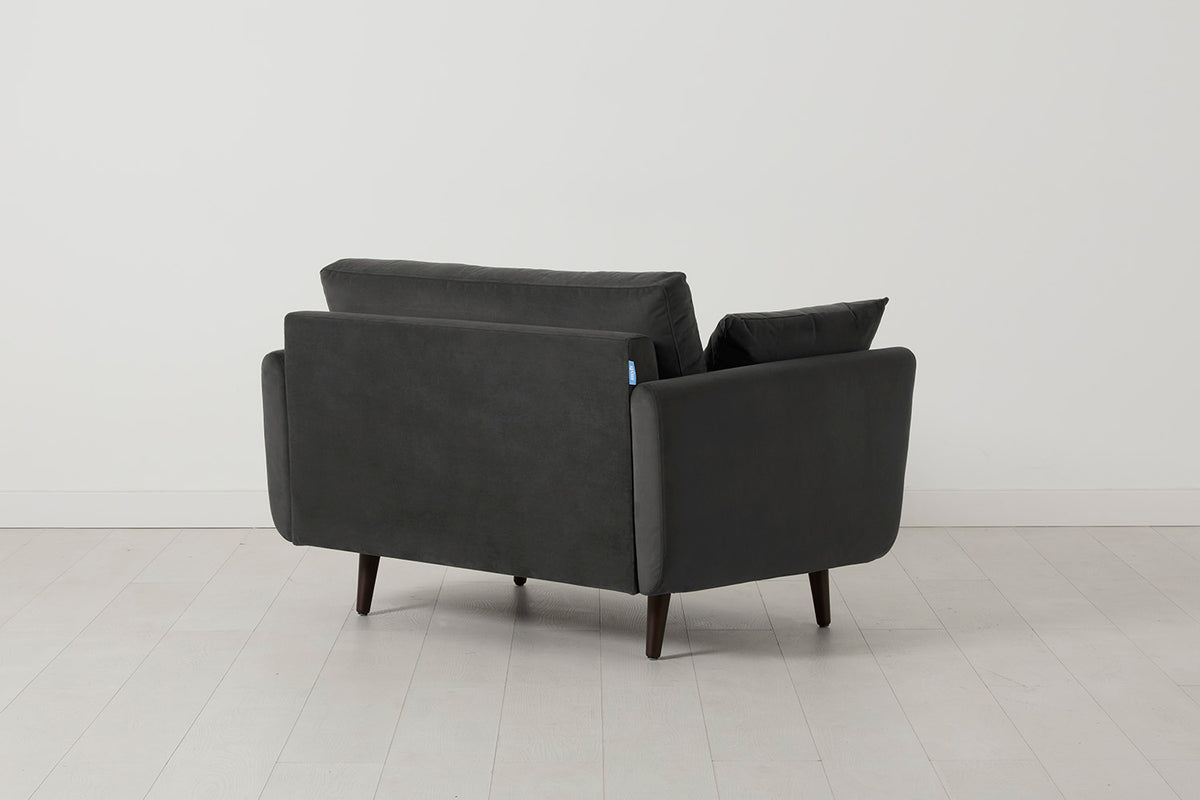 Model 10 Loveseat, Charcoal