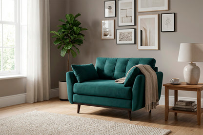 Model 10 Loveseat, Kingfisher