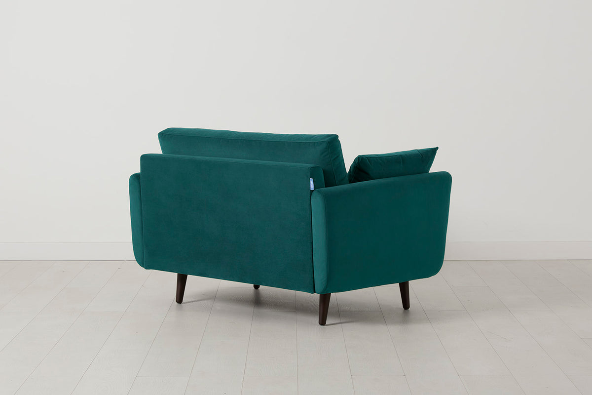 Model 10 Loveseat, Kingfisher