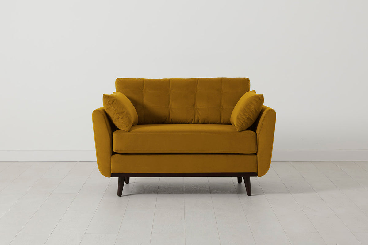 Model 10 Loveseat, Mustard
