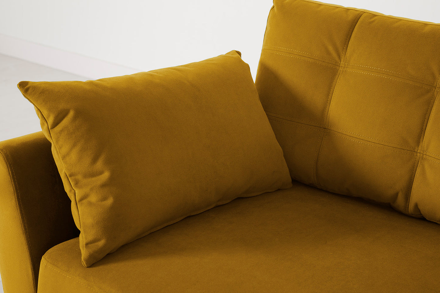 Model 10 Loveseat, Mustard