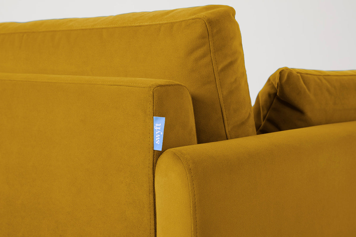 Model 10 Loveseat, Mustard