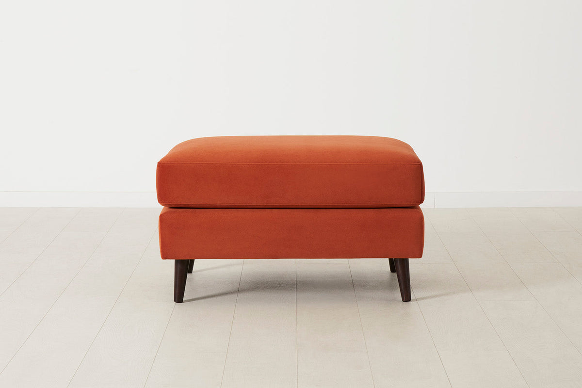 Model 10 Ottoman, Paprika