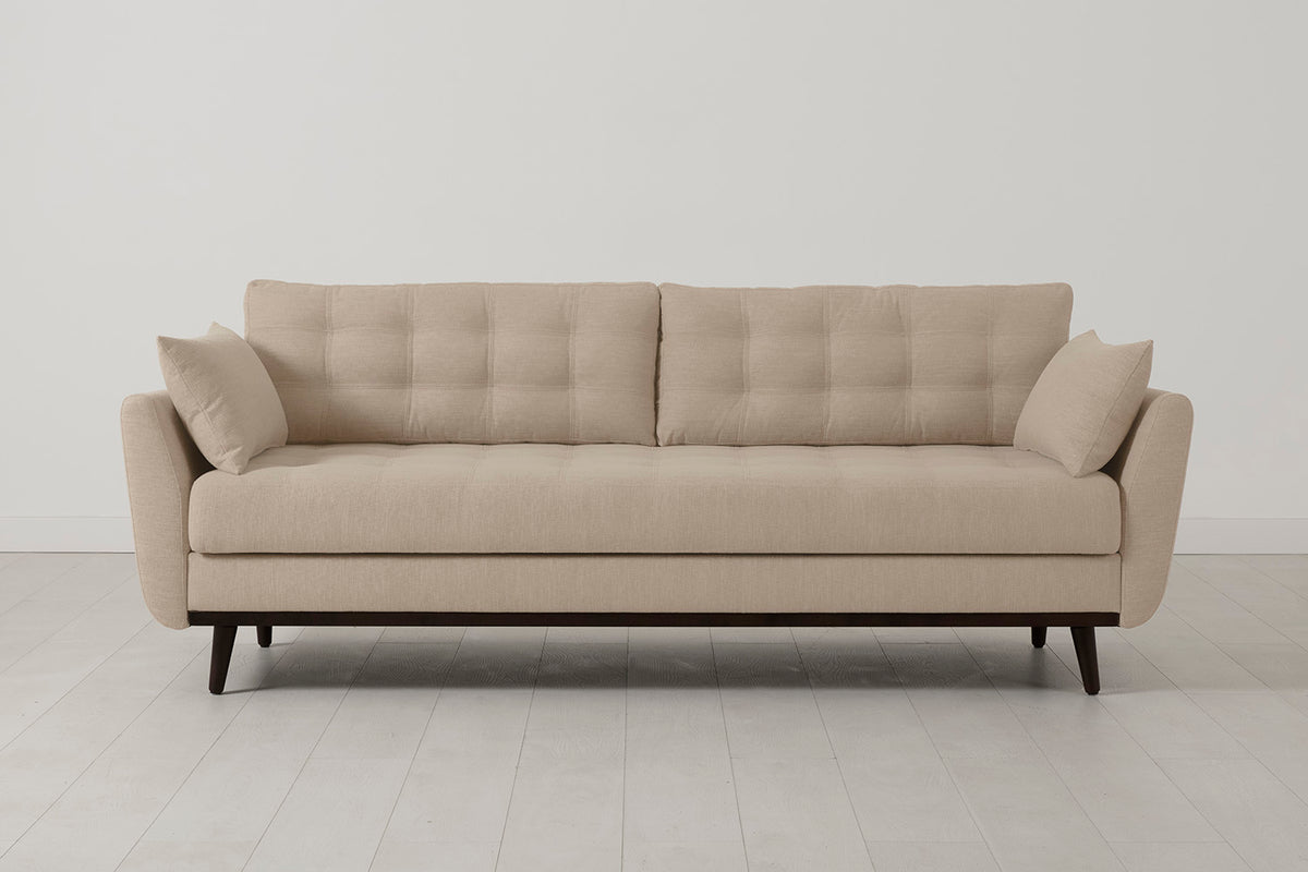 Model 10 Sofa Bed 3 Seater, Oatmeal