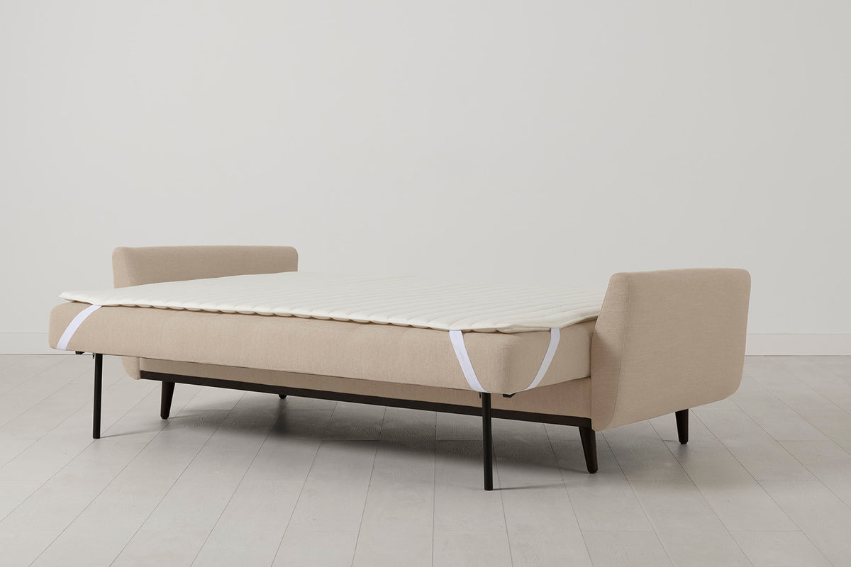 Model 10 Sofa Bed 3 Seater, Oatmeal
