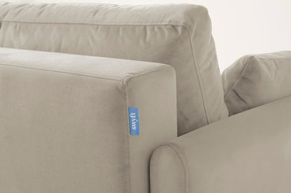 Model 10 Sofa Bed 3 Seater, Bone