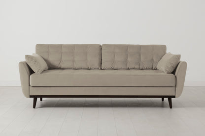 Model 10 Sofa Bed 3 Seater, Bone