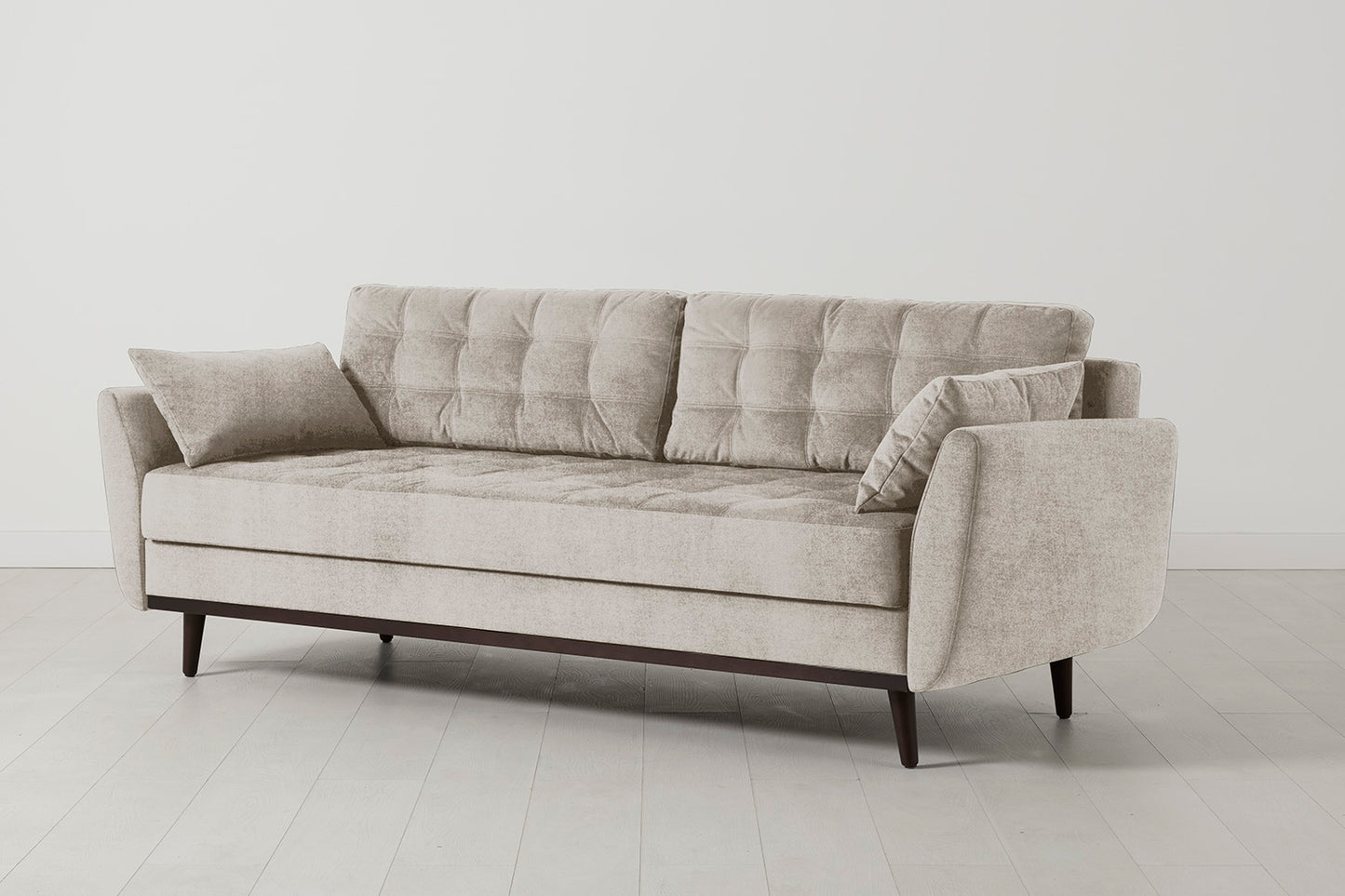 Model 10 Sofa Bed 3 Seater, Chalk