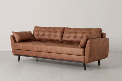 Model 10 Sofa Bed 3 Seater, Chestnut